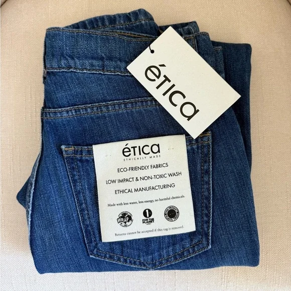 Etica Eco-Friendly Blue Jeans - Picture 5 of 5
